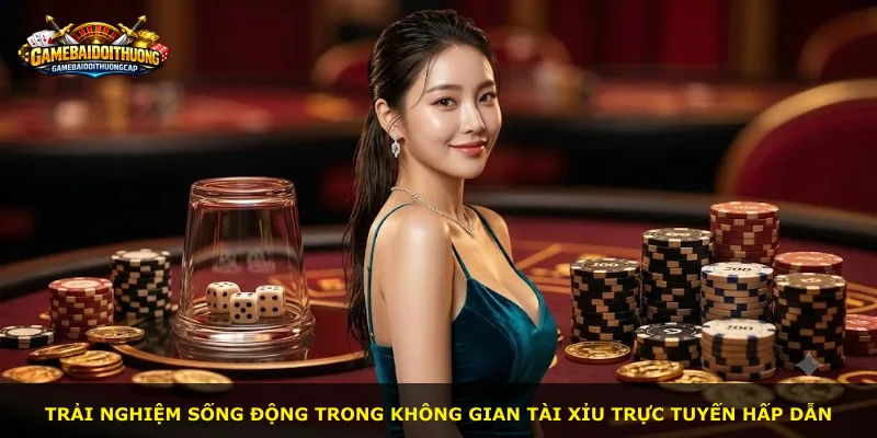 Trải nghiệm sống động trong không gian Tài Xỉu trực tuyến hấp dẫn