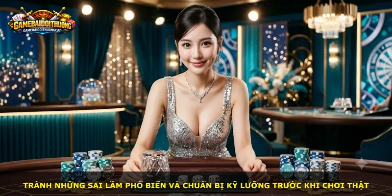 Tránh những sai lầm phổ biến và chuẩn bị kỹ lưỡng trước khi chơi thật